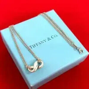 Tiffany Co Infinity Necklace Sterling Silver